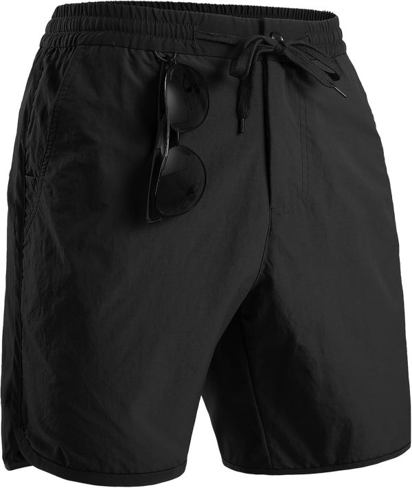 Men's Quick Dry Athletic Shorts with Lining