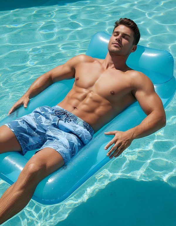 719Y2ysPAeL._AC_SL1500_ Men's 2-in-1 5" Swim Trunks Quick Dry
