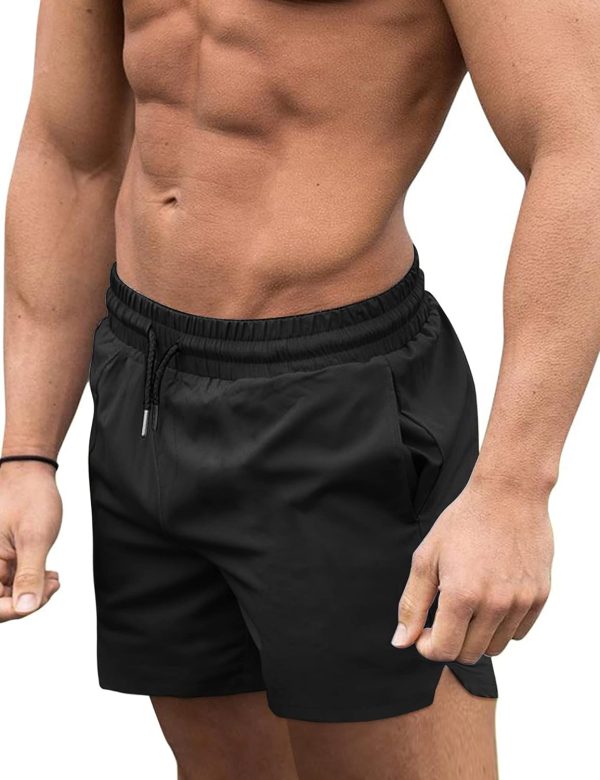 Men's Quick-Dry Swim Trunks with Pockets