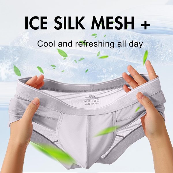 Men's Silky Bikini Thongs Multipack