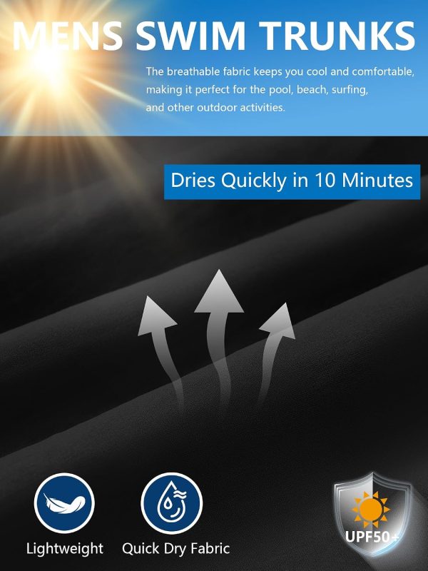 Men's Quick Dry Athletic Shorts with Lining