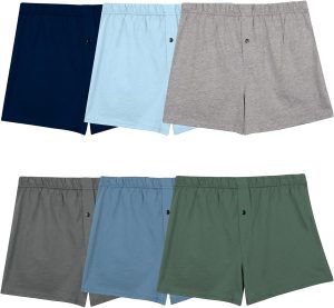 Men's Knit Boxer Shorts Multipack