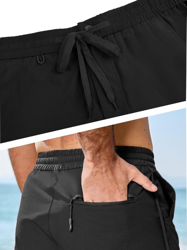 Men's Quick Dry Athletic Shorts with Lining