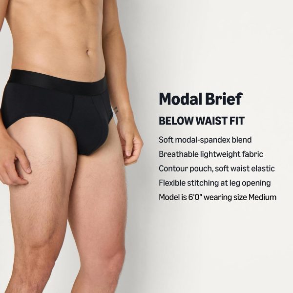 71wseiBrBnL._AC_SL1500_ Men's Super Soft Modal Briefs (5-Pack)