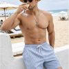 Men's Quick-Dry Swim Trunks with Pockets