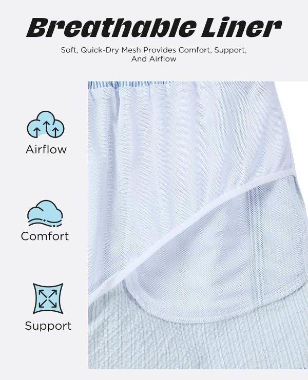 Men's Quick-Dry Swim Trunks with Pockets