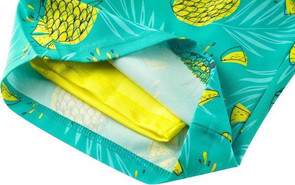 Boys 2-in-1 Swim Trunks with Liner