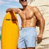 Men's Quick-Dry Swim Trunks with Pockets