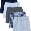 Men's Woven Cotton Boxer Underwear