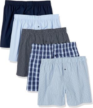 Men's Woven Cotton Boxer Underwear