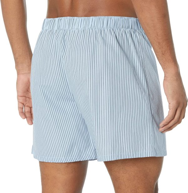 Men's Woven Cotton Boxer Underwear