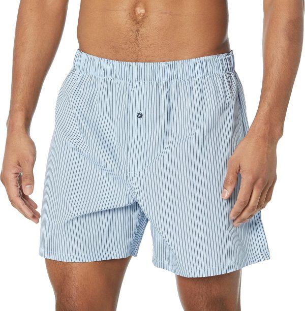 Men's Woven Cotton Boxer Underwear
