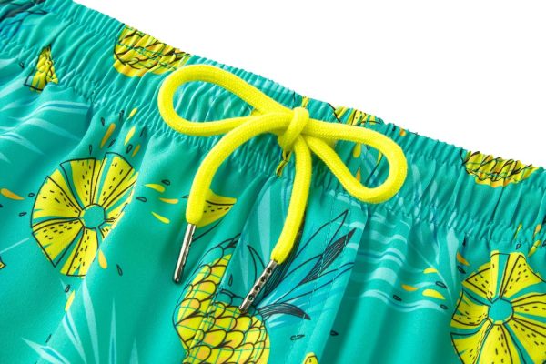 Boys 2-in-1 Swim Trunks with Liner